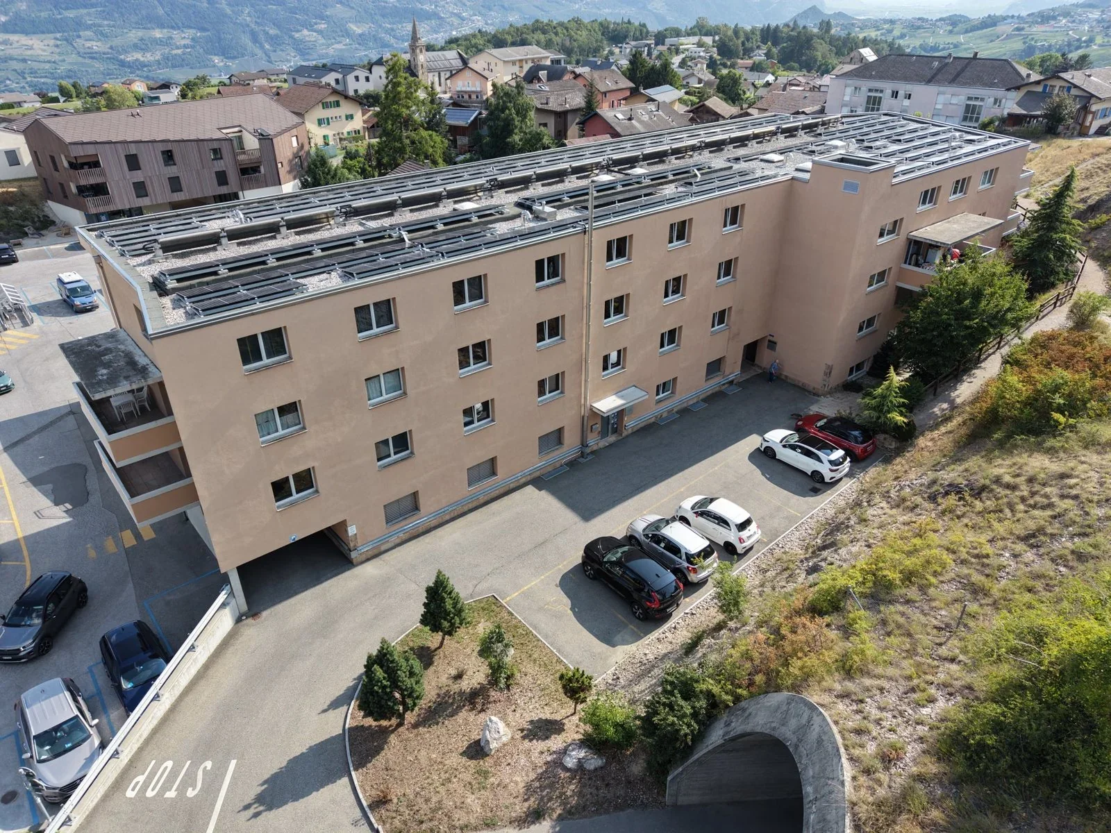 CMS Les Crêtes, Grimisuat — Photographie de l’immeuble