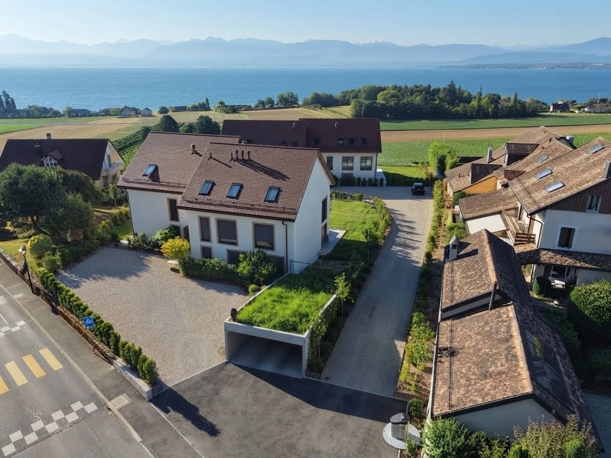 La Résidence des Vignes à Dully, au cœur des vignes, face au lac Léman